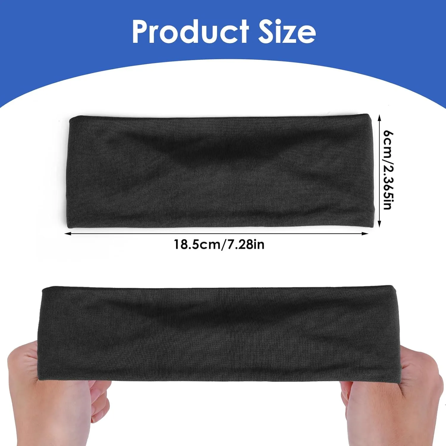 3 Pcs Kids Sports Headbands Boys Girls Athletic Elastic Sweatbands Children Soft Moisture Wicking Hairband Absorbing Sweat Band for Football Basketball Running Tennis