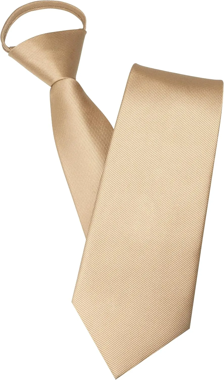 3.15Solid Color Pre-tied Adjustable Necktie for Business and Wedding