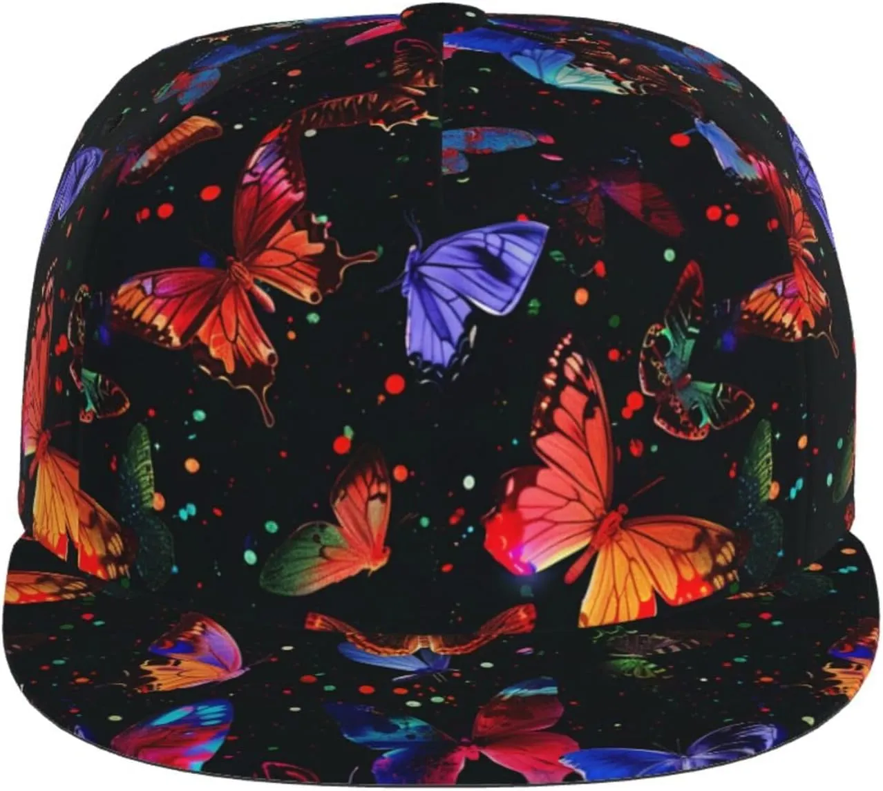 Baseball Cap Unisex Snapback Flat Hats Adjustable Casual Fashion Hip Hop Hat Style Adjustable Hat for Men Women
