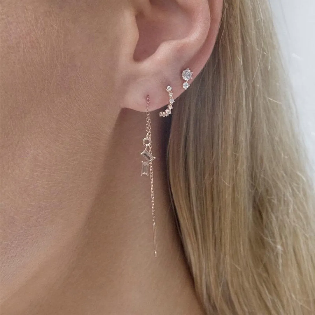 Cami Earring in Rose Gold