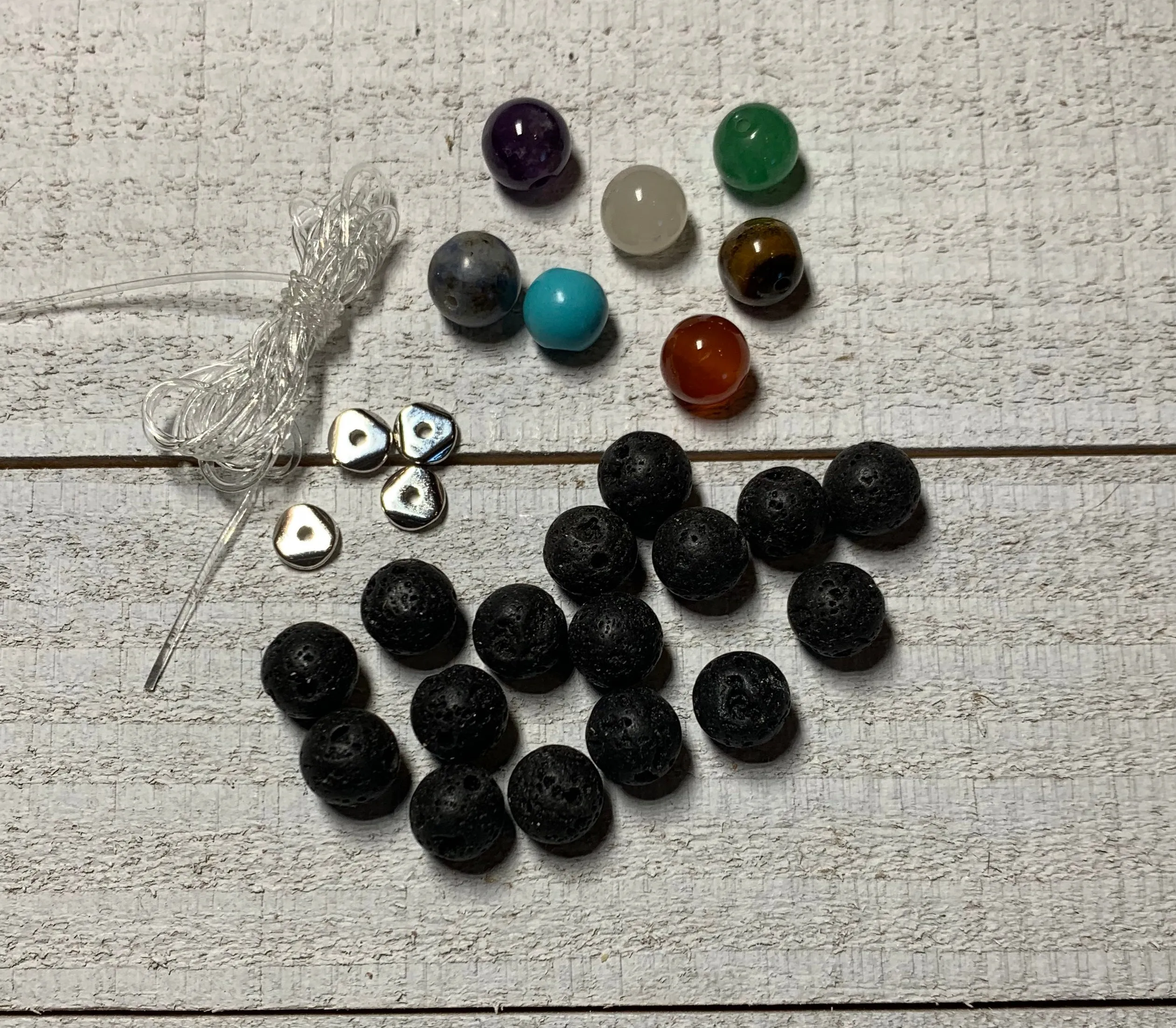 Chakra Stretch Bracelet DIY Kit