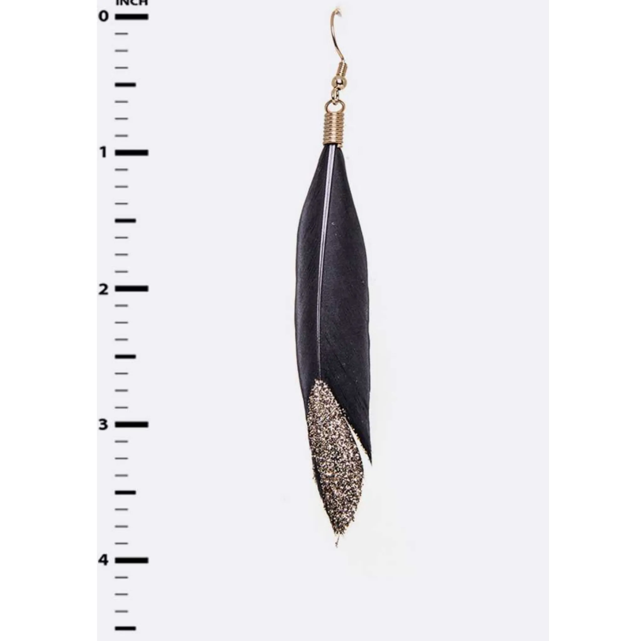 Feather Shimmer Earrings