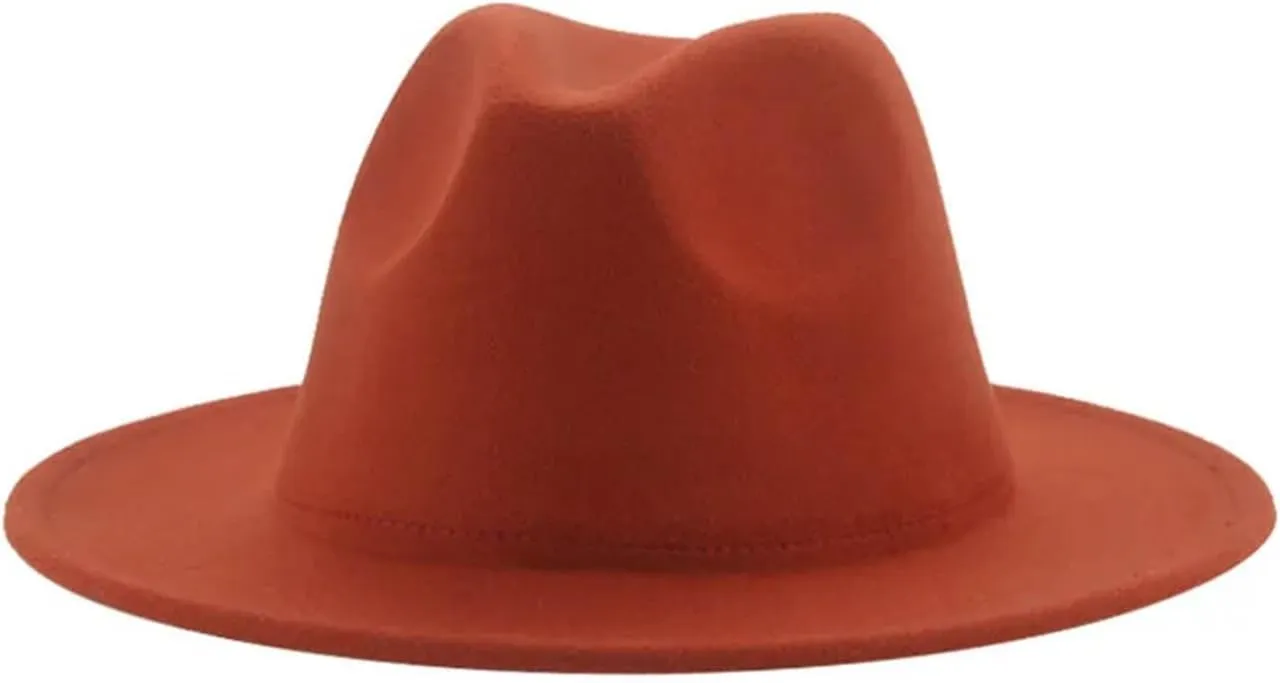 Fedora Hat Winter Man Hats for Women Formal Wedding Decorate khaki9 Panama Cap