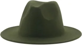 Fedora Hat Winter Man Hats for Women Formal Wedding Decorate khaki9 Panama Cap