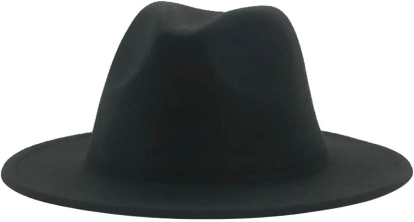 Fedora Hat Winter Man Hats for Women Formal Wedding Decorate khaki9 Panama Cap