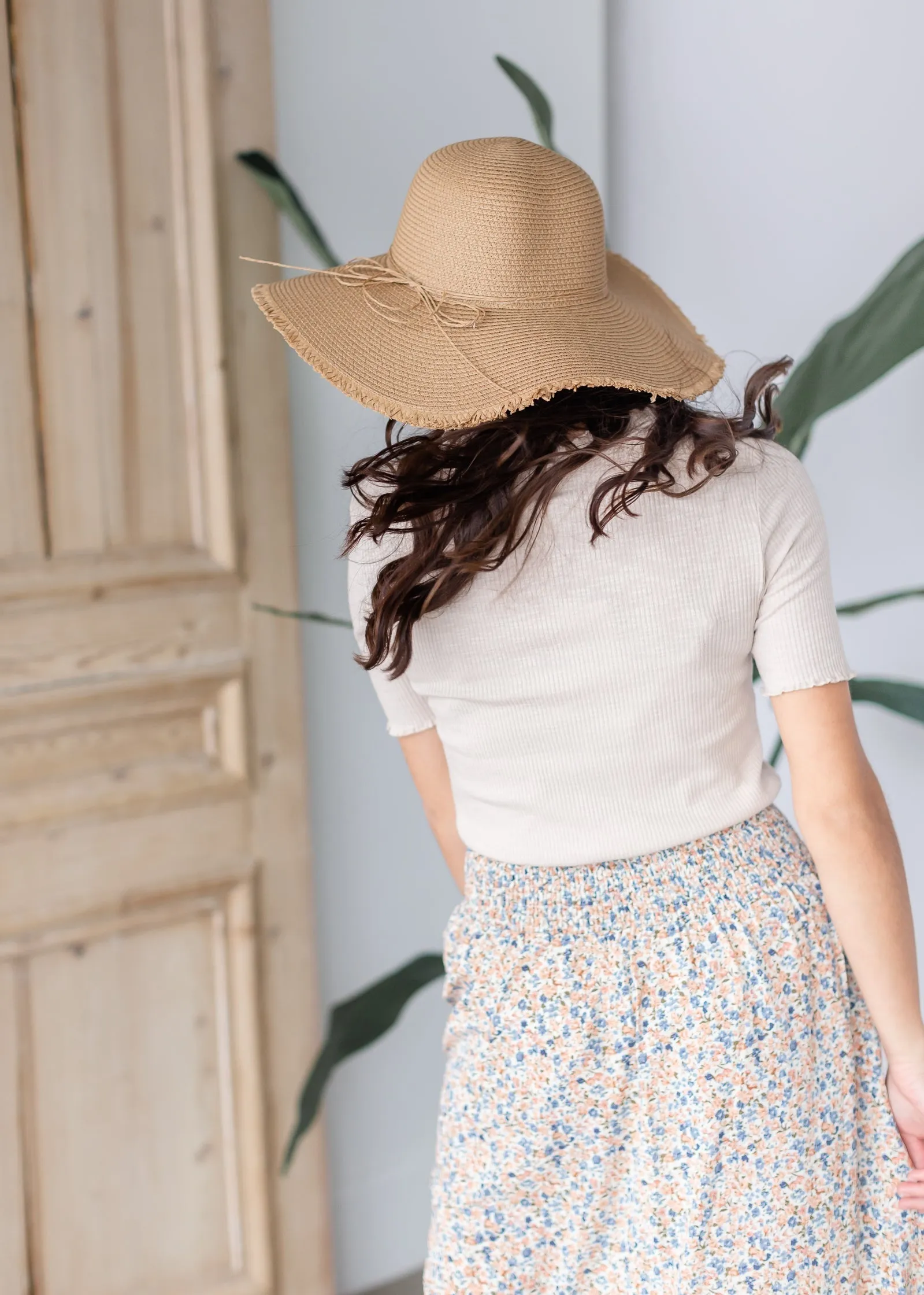 Floppy Straw Hat