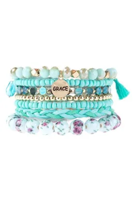 Grace Charm Stretch Bracelet