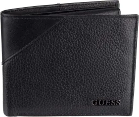 GUESS Men's Classic Bifold Wallet with Card Slots, Bill Compartment and Id Window