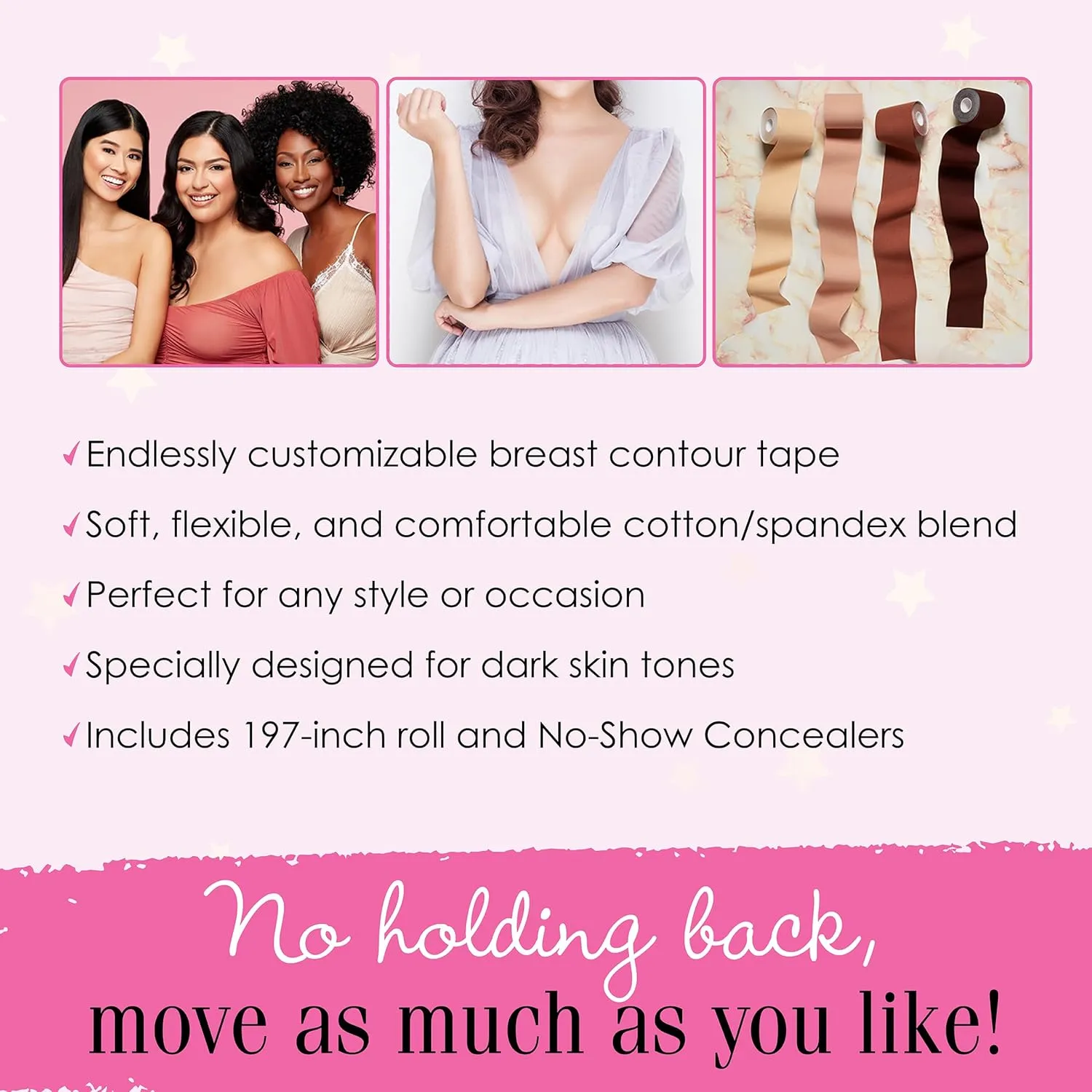 Hollywood Fashion Secrets Body Contour Tape