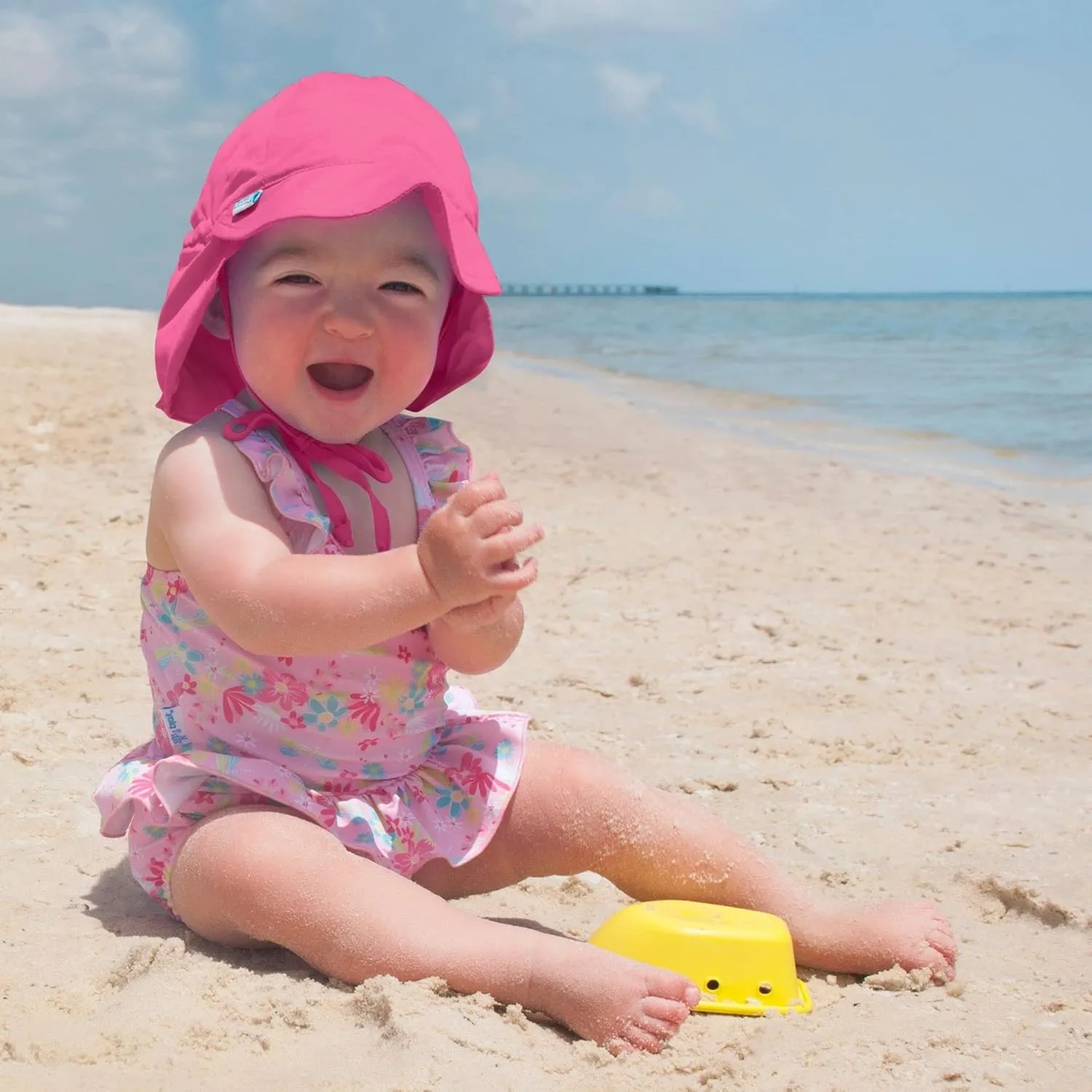 i play. Baby Flap Sun Protection Swim Hat
