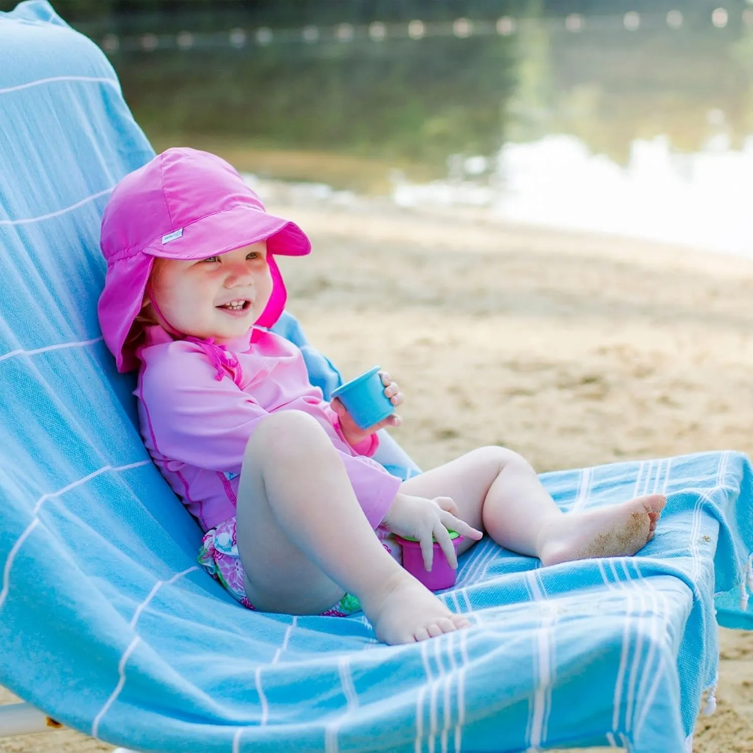 i play. Baby Flap Sun Protection Swim Hat