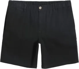 maamgic Men's Classic-fit 7" Cotton Casual Shorts Elastic Waistband with Multi-Pocket Daily Wear Walking Summer Outfit