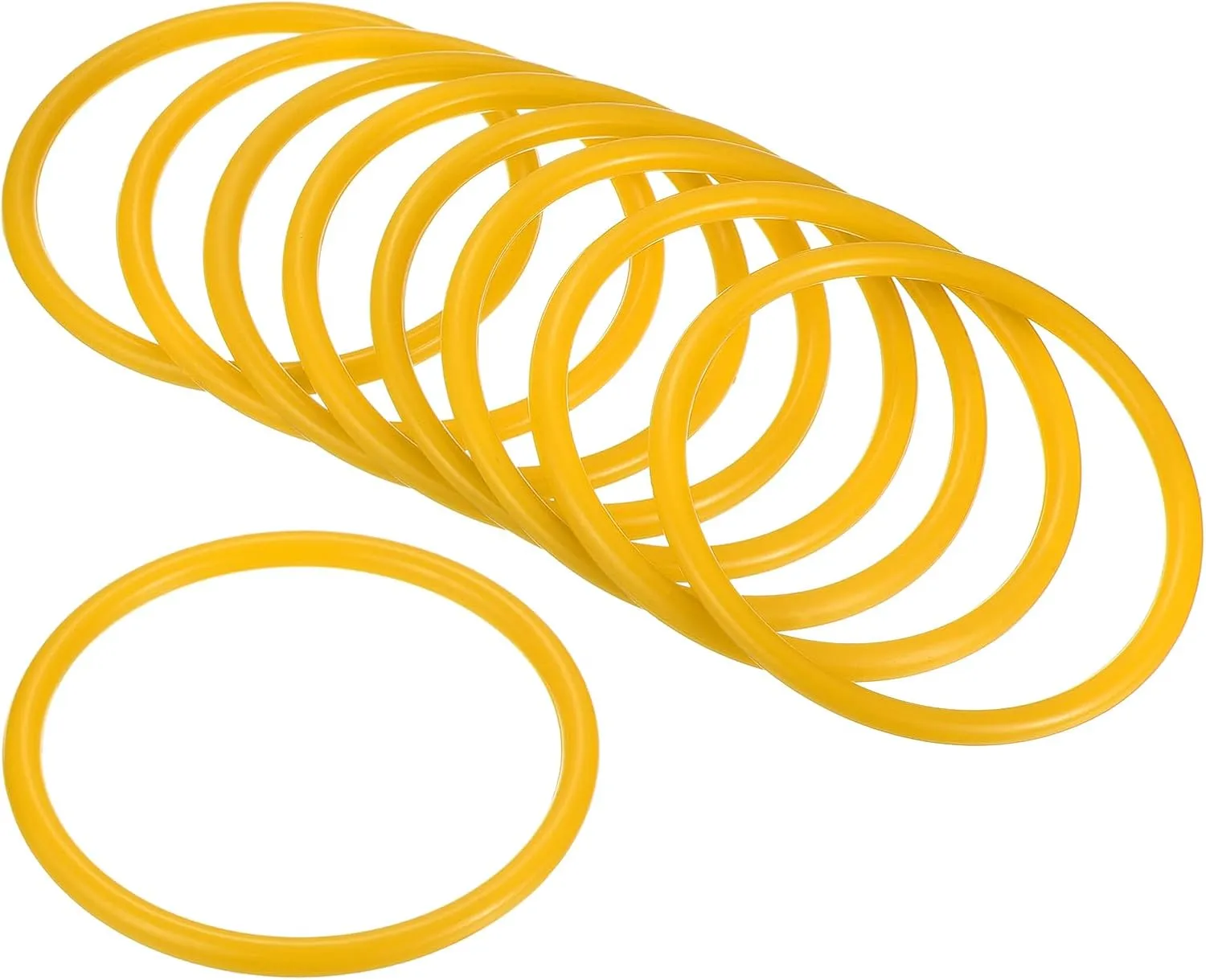 PATIKIL Carnival Ring-Toss Rings Plastic Hoops for Outdoor Party Favor Game Booth