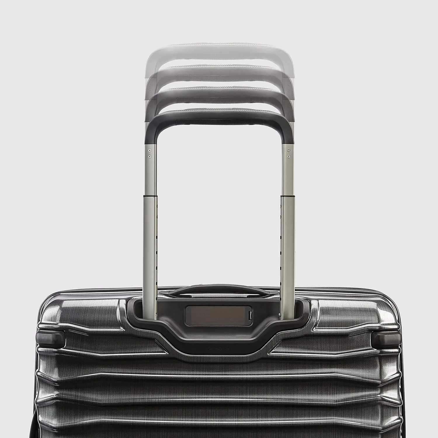 Samsonite Stryde 2 Hardside Expandable Luggage with Double Spinner Wheels, Medium Glider, Brushed Graphite