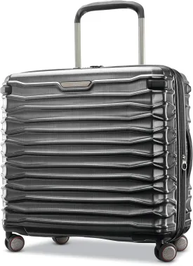 Samsonite Stryde 2 Hardside Expandable Luggage with Double Spinner Wheels, Medium Glider, Brushed Graphite
