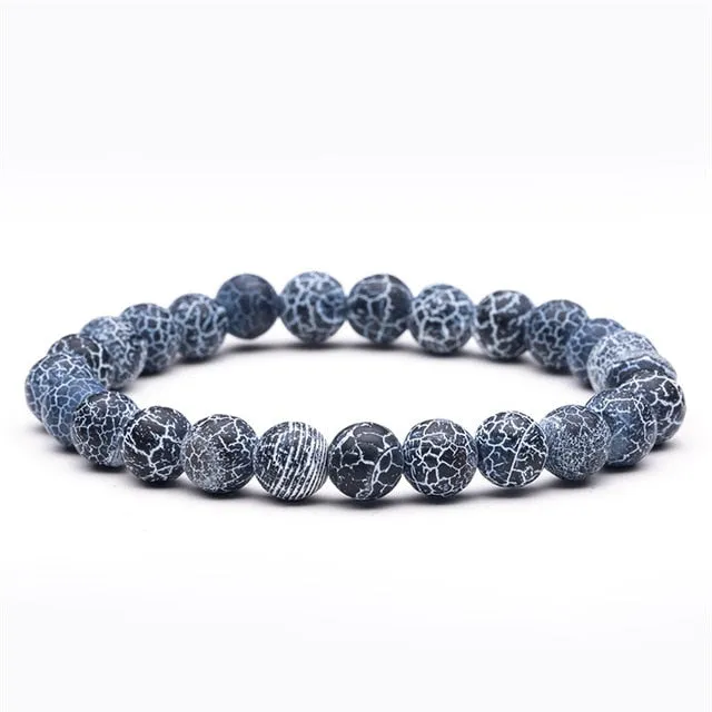Stone Beaded Charm Bracelets