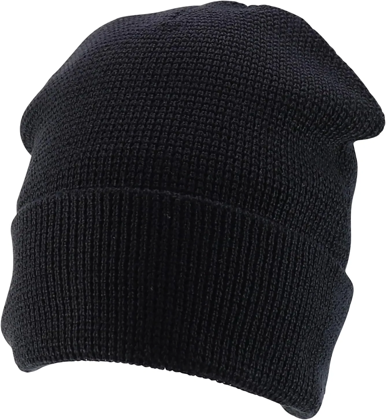 XXL Oversized Waffle Knit Pattern Winter Long Beanie
