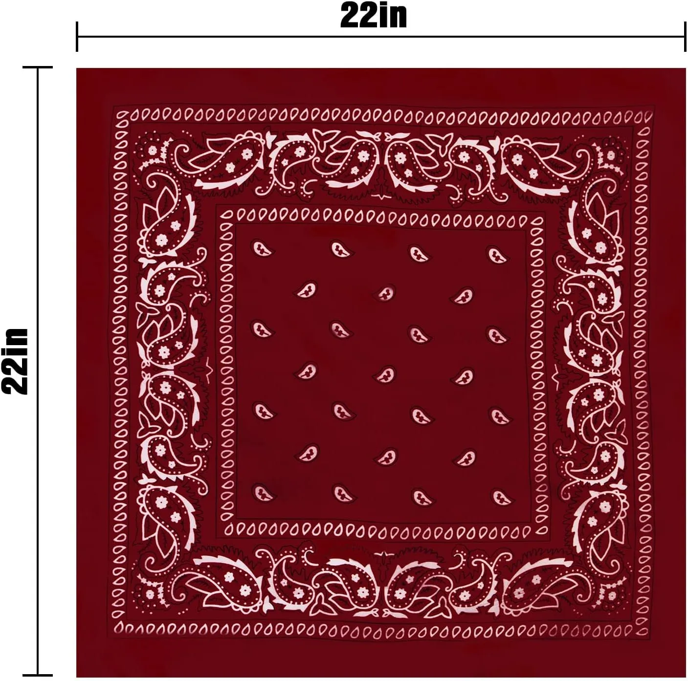 YSense 14 pieces Bandanas Paisley Print Novelty Headband Cowboy Headwraps Scarfs Hair Head Bandana for Women Men Boy Girl